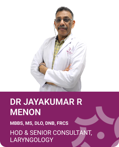 DR. JAYAKUMAR R MENON